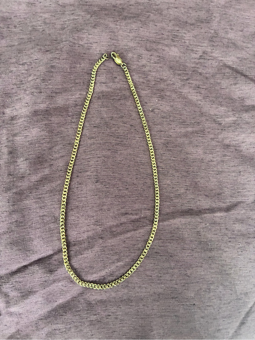Gold-Tone Chain Necklace